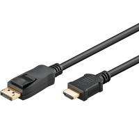 KYAOAYO-64844 Câble De Connexion Displayport 1.2 Vers Hdmi 2.0 / Dp Vers Hdmi - Câble Haut Débit 4K @ 60 Hz / 5 M