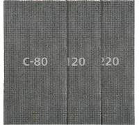 KYAOAYO-8468000 Lot De 5 Disques Auto-Agrippant Maille Carbure De Silicium 93 X 190 Mm