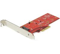 KYAOAYO-Adaptateur Ssd Pcie M2 - X4 Pcie 3.0 Nvme / Ahci / Ngff / M-Key - Low Profile Et Full Profile - Adaptateur Ssd Pci Express M.2 (Pex4M2E1