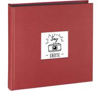 Kyaoayo-Album Photo ""Fine Art"" (Format 30 X 30 Cm, 100 Pages Noires, Sans Spirale) Bordeaux
