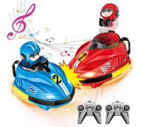 KYAOAYO-Auto Tamponneuse Télécommandé Multijoueur, Voiture Télécommandée Enfant, Drift Voiture Rc, Jouet De Voiture Rc À Dérive À 360° Avec Musique Légère Pour Enfants À Partir De 3 Ans