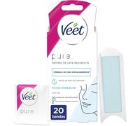Kyaoayo-Bandas De Cera Depilatorias Faciales Pure Piel Sensible 20 U