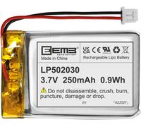 KYAOAYO-Batterie Au Lithium Polymère 3,7 V 250 Mah 502030 Lipo Avec Fil Connecteur Molex Pour Vxi Blue Perrott-Confirmez L'Appareil Et La Polarité Du Connecteur Avant L'Achat