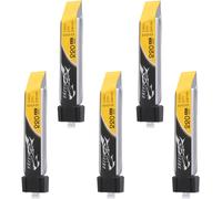 KYAOAYO-Batterie Lipo 220Mah 3.7V 45C 1S Avec Connecteur Ultra Micro (5 Pièces) Pour Blade Inductrix Tiny Whoop Fpv Nano Qx Nano Cpx Nano Cps E-Flite Micro Avion