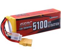 KYAOAYO-Batterie Lipo 4S 14,8 V 70 C 5100 Mah Avec Prise Xt90 Pour Quadricoptère Rc Airplane Hélicoptère Fpv Model Racing Hobby