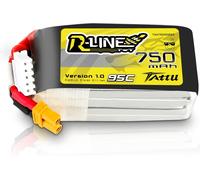 KYAOAYO-Batterie Lipo 4S 750 Mah 14,8 V 95C 4S1P Avec Fiche Xt30 Pour Quadricoptère Fpv Racing 100 180