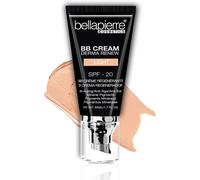 Kyaoayo-Bellapierre Bb Crème Spf 20 Correcteur, Fond De Teint Et Hydratant Non Toxique Et Sans Paraben Applicateur À Pompe ¿ 50 Grammes - Light