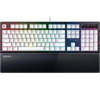 KYAOAYO-Blackwidow V3 (Switches Verts) - Clavier Gamer Mécanique (Switches Mécaniques Clicky, Touches En Abs Doubleshot, Touches Media, Repose-Poignet) Clavier Us - Roblox Ed.