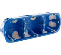 KYAOAYO-Blm - Triple Boîte Cloison No Air Multimat Ø67X40Mm - Bleu