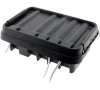 KYAOAYO-Boîte De Raccordement Étanche Ip55 - Protège Câbles Et Branchement Extérieur - Idéal Pour U Industriel Ou Domestique - Conforme À La Norme Ce - Noir - 200 X 230 X 140Mm