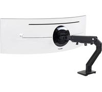 KYAOAYO-Bras Hx Hd Gaming Support Mono-Écran, Pour Moniteurs Incurvés 1000R Jusqu'À 49 Pouces, 12,7-19,1Kg, Vesa ¿ Pivot Hd, Noir Mat. (45-647-224)
