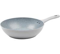 Kyaoayo-Bw11614te Marblestone Poêle À Frire - Wok Anti-Adhésif En Aluminium Forgé Résistant À La Corrosion - Passe Au Lave-Vaisselle - Compatible Avec Plaques À Induction - Mangez Sainement Avec Peu