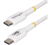 KYAOAYO-Câble De Charge Usb-C De 4M, Blanc, Certifié Usb-If, 240W Pd Epr, Câble Usb-C 2.0, Transfert De Données Usb-C