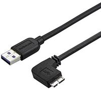 KYAOAYO-Câble Micro Usb 3.0 Slim - Cordon Usb-A Vers Micro-B À Angle Droit De 2 M - Usb 3.1 Gen 1 (5 Gb/S) - M/M (Usb3Au2Mrs)
