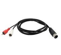 KYAOAYO-Câble Midi 5 Pin Din, 5Ft Mâle À 2 Rca Mâle - Câble Audio Professionnel Pour Bang & Olufsen, Naim, Quad Et Système Stéréo