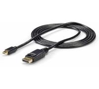 KYAOAYO-Câble Mini Displayport Vers Displayport 1.2 De 2M - Câble Adaptateur Mini Dp Vers Dp 4K X 2K Uhd - Câble Mini Dp Vers Dp Pour Moniteur - Cordon Convertisseur Mdp Vers Dp (Mdp2Dpmm6)