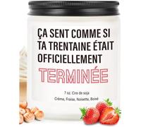 Kyaoayo-Cadeau Femme 40 Ans - Bougie Et Décoration D'anniversaire Pour Maman, Épouse, Fille, Soeur