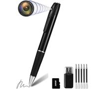 KYAOAYO-Caméra Espion Caméra Cachée Stylo 1080P Mini Caméra De Poche Avec Go Caméra Stylo Avec Enregistrement Vidéo Pr De Photo Et 150 Mins D'Autonomie De La Batterie Rechargeable (A1-2)