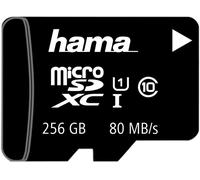 KYAOAYO-Carte Micro Sdxc Classe 10 - Micro Sd 256 Go, Vitesse Jusqu'À 80 Mo/S, Carte Mémoire Compatible 10Uhs-I, Avec Adaptateur Sd, Pour Ordinateur/Appareil Photo/Smartphone - Noir