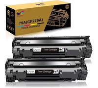 KYAOAYO-Cartouche De Toner 279A Compatible Pour 79A Toner Pour M12W Laserjet Pro M12W M12 M12A Laserjet Pro Mfp M26Nw M26 M26A Imprimante (2 Noir)
