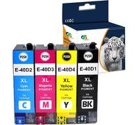 KYAOAYO-Cartouches Compatible T40D1 Multipack Pour Surecolor Sc- 0, Surecolor Sc-T3100 Sc-T5100, Surecolor Sc-T3100M Mfp, Surecolor Sc-T3100N, Surecolor Sc- (4Pk)