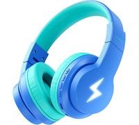 KYAOAYO-Casque Audio Bluetooth Pour Enfant, Bleu
