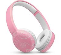 KYAOAYO-Casque Bluetooth Avec Oreillettes Sur Oreillette Soft-Touch -Arceaux Réglables - Adaptabilité Et Confort - Play Time 22 Heures - Rose