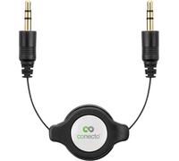 KYAOAYO-Cc20086 Câble Audio Stéréo Jack (Fiche Jack 3,5 Mm À Fiche Jack 3,5 Mm), Fiche Plaquée Or, 0,80M, Noir
