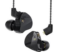 KYAOAYO-Ccz Melody In-Ear-Monitors Hybrid 1Ba 1Dd Écouteurs Hifi, Écouteurs Intra-Auriculaires Filaire Iem Avec Câble 4N Ofc Pour Audiophile (Noir, Sans Micro)