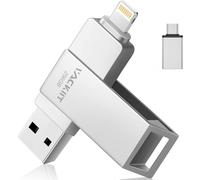 KYAOAYO-Cle Usb 256 Go Pour Iphone Apple Certifié, Clé Usb C Lightning Clef Usb 3.0 Photo Stick Stockage Externe Pour Ipad Mac Ios Otg Android Mobile Pc Avec Mfi Lightning, Usb 3.0, Type C 3 In 1