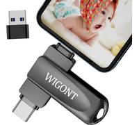 KYAOAYO-Cle Usb Pour Iphone 256 Go, Clé Usb Pour I0S/Android/Pc, Clé Iphone Robuste Et Compacte Pour Stocker Plus De Photos Et De Vidéos, Pas Besoin D'App.