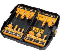 KYAOAYO-Coffret 12 Fra s De Défonceuse - Set De Fra s En Acier Avec Coffret De Transport - Manche Ø 8Mm - Dt90016-Qz