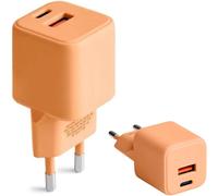 KYAOAYO-Colorum Chargeur Usb C Usb A 30W Pêche - Fonction Charge Rapide Et Technologie Power Delivery - Adaptateur Usb Avec Boîtier Ignifuge Et Technologie Gan - Chargeur Rapide Usb C Usb A