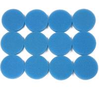 KYAOAYO-Compatible Grossière Bleu Mousse Médias Filter Pads Appropriés Convient Pour Eheim Classic 2213/250 2616131(Pack De 12)