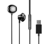 KYAOAYO-couteurs Intra-Auriculaires Usb, Casque Micro Pc,Casque Gamer,Casque Ecouteur Gaming, Casque Filaire Avec Micro Contrôle Du Volume, Pour Ps4 Ps5 Mac Pc Ordinateur Portable