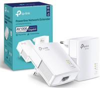 KYAOAYO-Cpl 1000 Mbps Avec 1 Port Gigabit Et Pr Intégrée - Idéale Pour Profiter Du Service Multi-Tv À La Maison, Compatible Toutes Les Box, Tl-Pa717 Kit