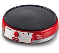 KYAOAYO-Cr¿ºpi¿¿re Party Time 202, Cr¿ºpi¿¿re ¿¿lectrique Avec Plaque Anti-Adh¿¿sive, Plaque ¿¿ Cr¿ºpes ¿¿lectrique Avec Spatule Et ¿¿taleur De Pate Inclus, 1000W, Rouge
