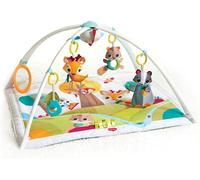 Kyaoayo-Deluxe, Tapis D`Éveil Bébé Musical 2-En-1, 0 Mois+, Tapis De Jeux Bébé Polyvalent, 18 Activités, Jouet Musical À Emporter, Arches Réglables, Développement Cognitif, Into The Forest