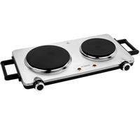 KYAOAYO-Dkp5033Ecb Double Plaque De Cuisson 2500 Watts Thermostat R¿¿glable Blanc