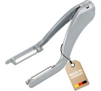 Kyaoayo-Double Éplucheur De Légumes, Éplucheur D'asperges, Lames En Acier Inoxydable, Peel-Star, Aluminium, Revêtement De Sécurité Alimentaire, 60502260