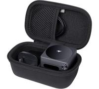 KYAOAYO-Dur Étui De Voyage Rigide Housse Cas Coque Pour Anker Cube 3-En-1 Magsafe Charging Chargeur Sans Fil Pliable,Housse De Protection Compatible Avec Chargeur Usb - C(Boîte Seule,Case Only)