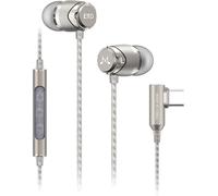 KYAOAYO-E11D Écouteurs Numériques Usb C De Type C Avec Microphone, Écouteurs Stéréo Hifi, Basses Puissantes, Isolation Du Bruit, Compatible Avec Les Appareils Android Gris Acier