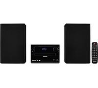 KYAOAYO-E64482 Microsystème Audio Compact (Radio Internet, Dab+, Lecteur Cd, Radio Fm Pll, Bluetooth, Lecteur Mp3, Aux, Pr Casque, Usb, Minuteur De M En Veille, Écran À Intensité Variable) Noir
