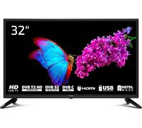 KYAOAYO-Enter 32 Pro X2 80 Cm (32 Pouces) Tv (Triple Tuner (Dvb-C/-S2/-T2), Mode Hôtel, Usb Media Play.) Modèle 2022, Noir