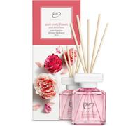 Kyaoayo-Essentials Parfum D' Lovely Flowers 50 Ml Désodorisant D' Avec Ylang-Ylang, Rose, Muguet, Vanille Et Musc Diffuseur Avec Bâtons Désodorisant Pour La Maison