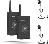 Kyaoayo-Fbim Système De Communication Par Interphone Bluetooth Pour Arbitre De Football Professionnel, Intercom En Ligne Pour 4 Personnes, Avec Réduction Du Bruit Cvc, Avec Brassard (2 Paquet)