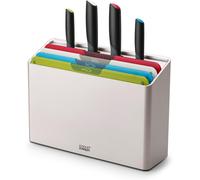 Kyaoayo-Folio Icon, Ensemble De 8 Couteaux Et Planches À Découper De Cuisine, Antidérapantes, Code Couleur Avec Étui De Rangement, Grand, Acier Inox/Multicolour