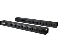KYAOAYO-Gaine De Gestion Des Câbles - Gestion De Câbles Pour Datacenters/À Conduit Encoché/Du Panneau De Bras /Pour Rack Serveur -(Cmver40Uf)
