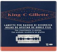 Kyaoayo-Gillette King C Hojas De Afeitar De Doble Filo 10ud