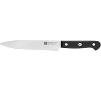 Kyaoayo-Gourmet Couteau À Trancher, 16 Cm, Acier Spécial Inoxydable, Manche Ergonomique En Plastique, Noir, Fabriqué En Allemagne